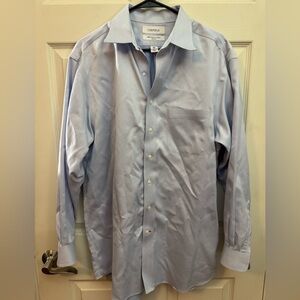 Daniel Cremieux Blue Dress Shirt Classic Style